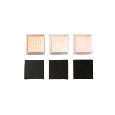 China Whitening Loose Powder AL157 Square Shape Container Face Makeup Packaging Oil Control Loosen Highlighter Bar Powder for sale