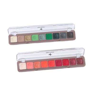 China AL030 Waterproof Pigmented Eyeshadow Palette Makeup Private Label Eyeshadow Palette for sale