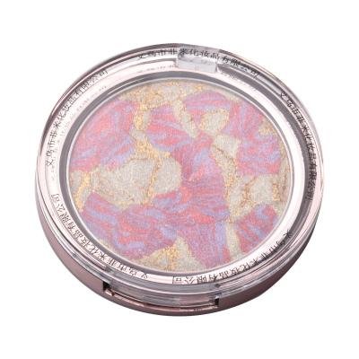 China New arrival AL261 waterproof vegan face makeup soft texture liquid pressed powder can be custom highlight powder for sale