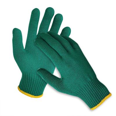 China Hand Protection Acrylic Industrial Warehouse Construction Gloves Gardening Twine Knit Work Safety Liner Gloves for sale