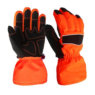 China Winter Thermal Safety Polyester Waterproof Insulated Ski Gloves For Men for sale