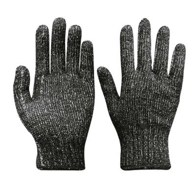 China All Natural Goods Easy Cleaning Black Carbon Fiber Exfoliating Body Wash Gloves Bath Gloves for sale