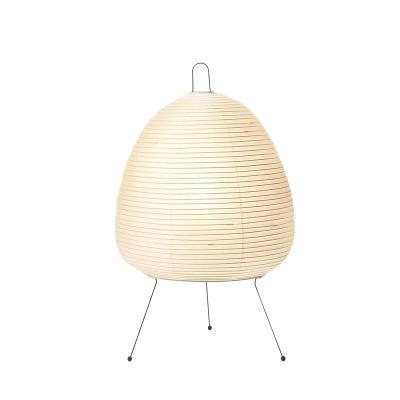 China Creative Office Light Rice Paper Study Bedroom Living Room Japanese Style Tripod Table Lamp Japanese Style Design Hotel Decor Home Lighting for sale