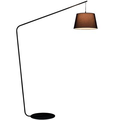 China Modern Post Modern Floor Light For Office Living Room Hotel Metal Color Floor Lamp Black Floor Reading Light for sale