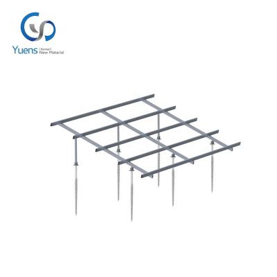 China AL 6005-T5 Customized 1mw Solar Power Station Ground Bolt Mount Solar Rack Systems for sale