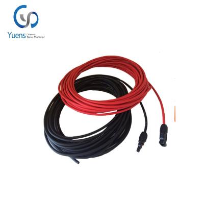 China Solar power system single core 4 6mm2 extension cable for solar for sale