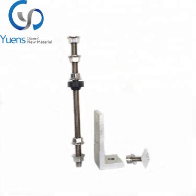 China SUS304 solar sight hanger bolts for solar mounting structure for sale