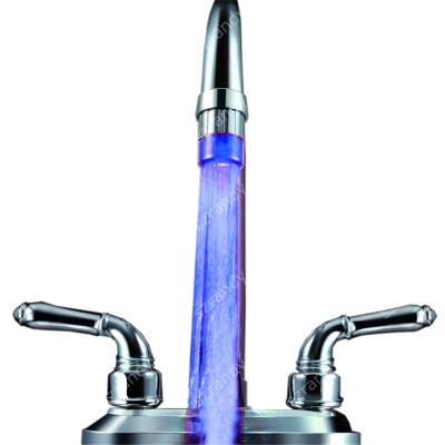 China FastFlashing LED Multicolor Water Powered Light Water Faucet Aerator for sale