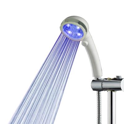 China Without ledfaucets bathroom blue color led faucet shower heads sliding bar water drop led sink faucet for sale