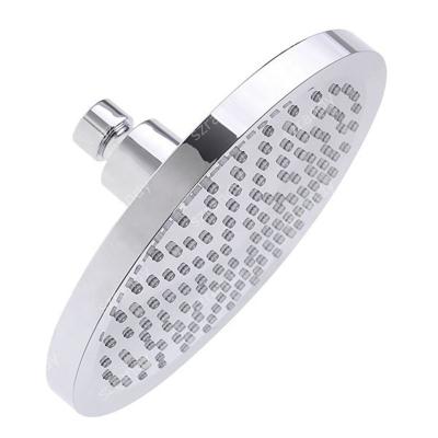 China Needle Free 8 Inch ABS Light Best Showerheads In 3 Colors Temperature Detectable Type for sale