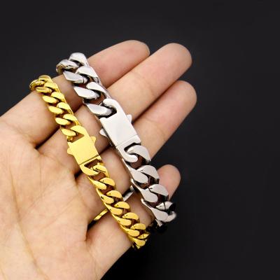 China TRENDY Stainless Steel Accessories Fashion 24K Gold Plated Simple Anklet Women's Bracelet Wholesale Jewelry for sale