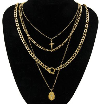 China Qingdao Real 18K Gold FASHIONABLE Women Necklace Probable Hand Made Necklace for sale