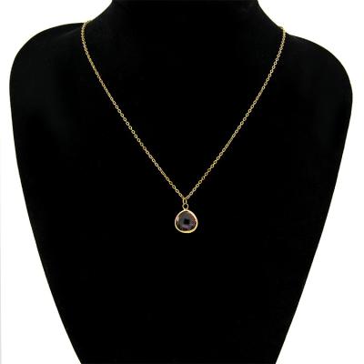 China FASHIONABLE 18K Gold Woman's Pendant Necklace Women's Jewelry Necklace Mothers Day Gift for sale