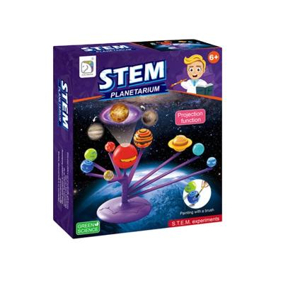 China Intelligence Amazon Success New Item High Quality Educational DIY Painted Planet Planting Educational Toys Science Toys Kits for sale