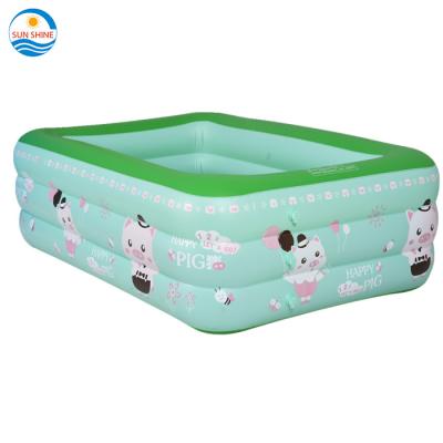 China Family Swimming Pool Outdoor Inflatable Movable Swimming Water Pool For Kids Children for sale