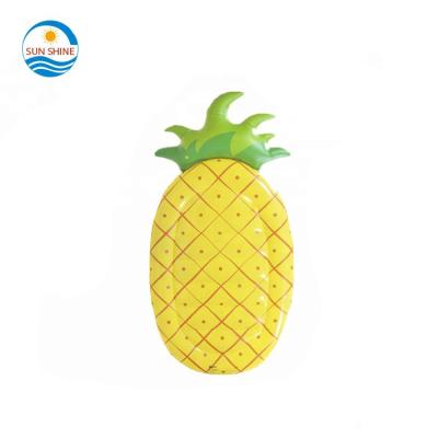 China Giant Inflatable Pineapple Swimming Pool Float Fashion Fruit Outdoor Pool Toys Raft For Party Fun for sale