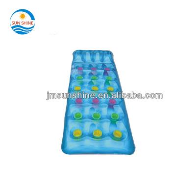 China Large Inflatable Pool Air Mattress Bed Mattress Pool Float Waterproof Mattress for sale