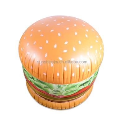 China PVC Toy Shower Toy Pool Game Summer Pool Water Pool Toys Inflatable Burger Throw Toys for sale