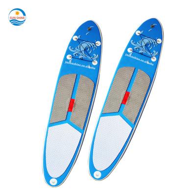 China Wholesale Water Sports Area Surfing Soft Inflatable PVC Paddle Surfboard Stand Up Paddle Surf Boards for sale