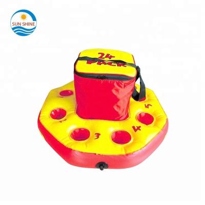 China OEM Sustainable Wholesale PVC Floating Inflatable Toy Pool Drinks Stand Custom Made for sale