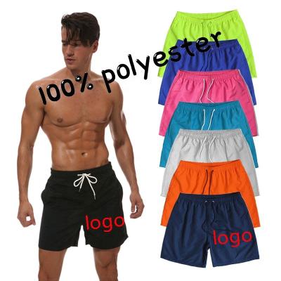 China Anti-Wrinkle Mens Mesh Shorts 100% Polyester Beach Pants Mens Gym Shorts Wholesale Price With Striping Custom Made Shorts Mens for sale