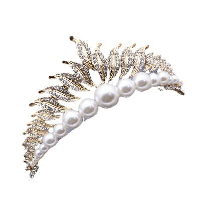 China Fashion Bohemian bride crown Jin Ao bow crown location photo headdress manufacturers Korean exquisite half hair ornaments wholesale for sale