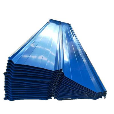 China Warehouse ; Workshop ; Private House Metal Corrugated Roofing Sheet Precoat Galvanized Steel Roof Tile For Roof Covering for sale