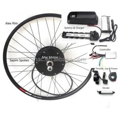 China Electric bicycle 48v 1000w 300rpm geared motor for e-bike kit for sale