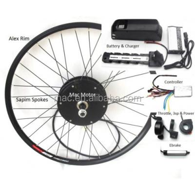 China Aluminum alloy high power brushless ebike kit for sale