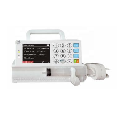 China ICU Single Channel Medical Infusion Syringe Pump for sale