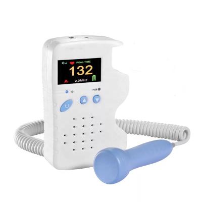 China Handheld Rechargeable Pocket Color Fetal Doppler HPM-01R for sale