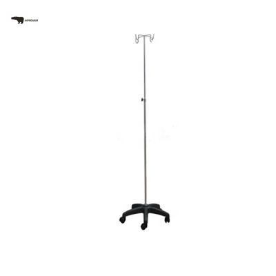 China Commercial Furniture Stainless Steel Medical IV Pole Drip Rack for sale