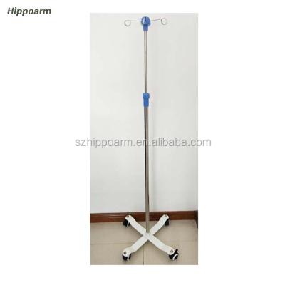 China Medical Metal Drip Rack with 4hook for Hospital for sale