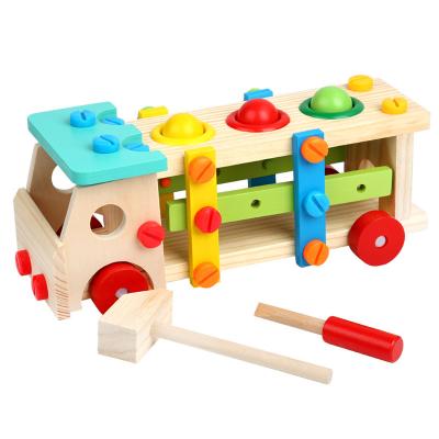 China Eco-friengly Wholesale Montessori Wooden Intellectual Preschool Wooden Toys Toys for Toddlers for sale