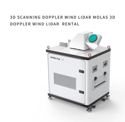 China 30m 3d Scanning Doppler Wind Speed Lidar Molas 3d Rental for sale