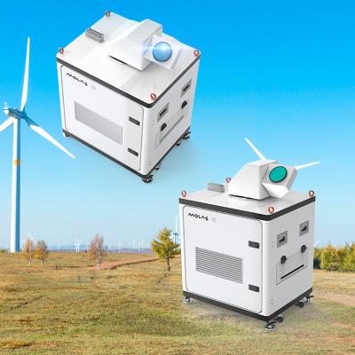 China Precision 120m Distance Resolution Wind Lidar For 4km Vertical Measuring And 10km Sight Detection for sale