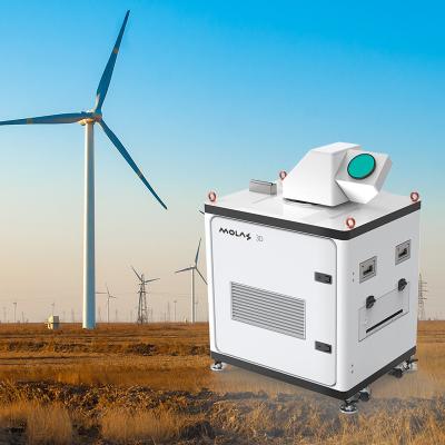 China Long Range Doppler Wind Lidar With Precision Accuracy IP65 Housing Program Scan And 15km Detection Range for sale