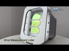 High Accuracy Wind Measurement Lidar 905nm Light Detection Ranging IP65