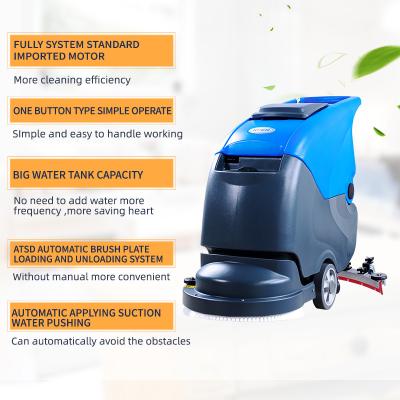 China Electric Commercial Industrial Floor Scrubber Hand Scrubber Hotels Tile Dryer Machine for sale