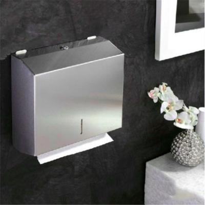 China Metal Z Fold Paper Wall Mount Paper Towel Holder Wall Mounted Paper Towel Dispenser for sale