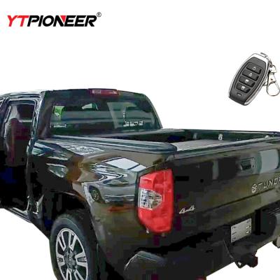 China Factory YTPIONEER Electric Tonneau Cover Outlet Hard Aluminum Pickup Retractable Bed Cover For Toyota Tundra for sale