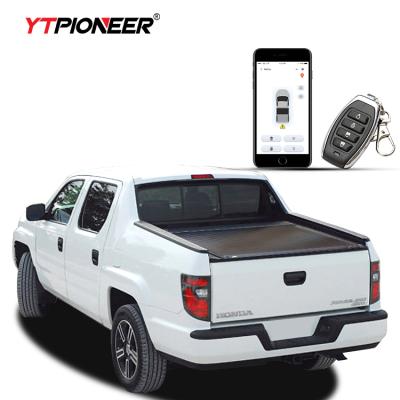 China YTPIONEER Aluminum Alloy Pickup Truck Aluminum Hard Retractable Bed Cover Tonneau Cover For Honda Ridgeline for sale