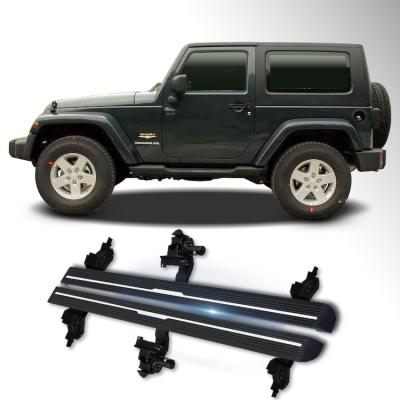 China Long Warranty Electric Power Step Running Board Electric Side Step For Jeep Wangler Sahara Rubicon JK JL Two Door Version 2011+ for sale