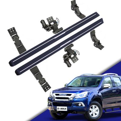 China Aluminum Alloy Running Board Side Step Electric Power Electric Side Step For Isuzu D-MAX 2015-2020 for sale