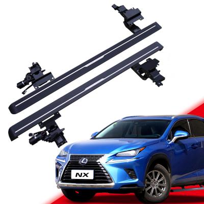 China Alloy+PP Running Board Aluminum Plastic Electric Side Step Power Side Step For Lexus NX 2015+ for sale