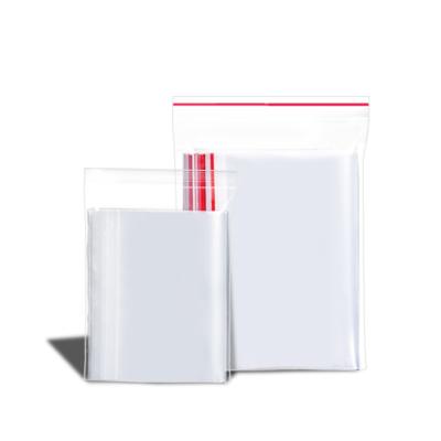 China Factory direct sales zipper zipper food bag transparent sealed bag for sale