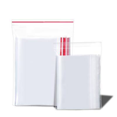 China Recyclable special hot sale PE zipper bag transparent sealed plastic zipper bag for sale