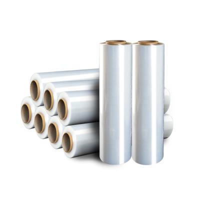 China Reasonable Price Transparent Sheet Roll Film Wrapping Film PE Stretch Wrapping Film for sale