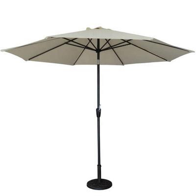 China Durable 9' Ft Table Umbrella 2.7M Outdoor Patio Lounge Parasol Market Umbrella With Crank And Tilt Waterproof UV Protection for sale