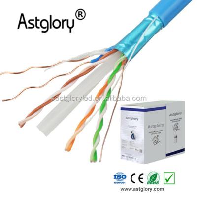 China 2018 Telecom Network Cables Cat6 Shielded FTP Copper Wire 305m or 1000ft drectly cable factory supply for sale